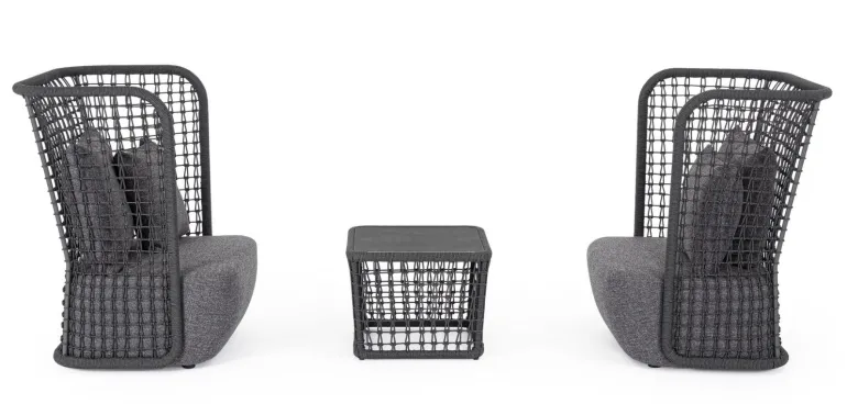 POLTRONA C-C KOLLAR ANTRACITE