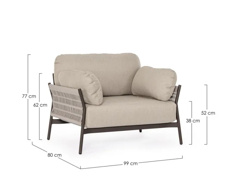 POLTRONA C-C PARDIS RAVEN QS25