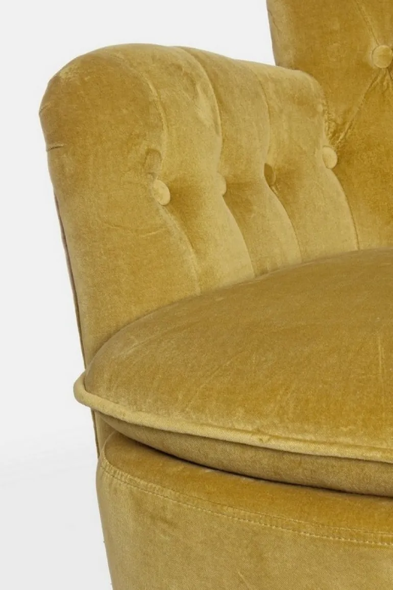 POLTRONA COLOR SENAPE - ORLINS