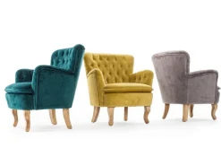 POLTRONA COLOR SENAPE - ORLINS