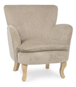 POLTRONA COLOR TORTORA - CHENILLE