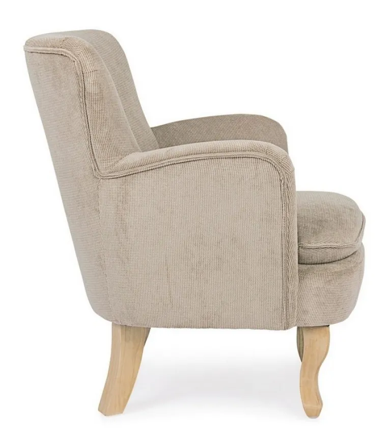 POLTRONA COLOR TORTORA - CHENILLE