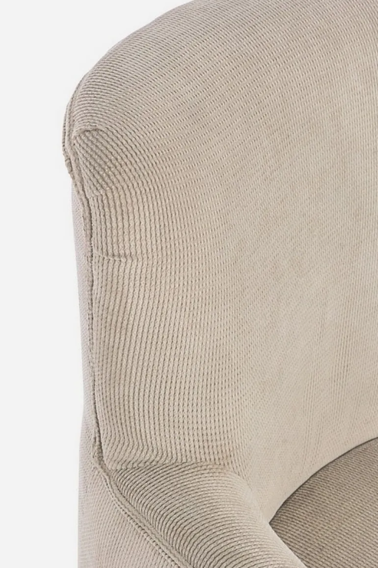 POLTRONA COLOR TORTORA - CHENILLE