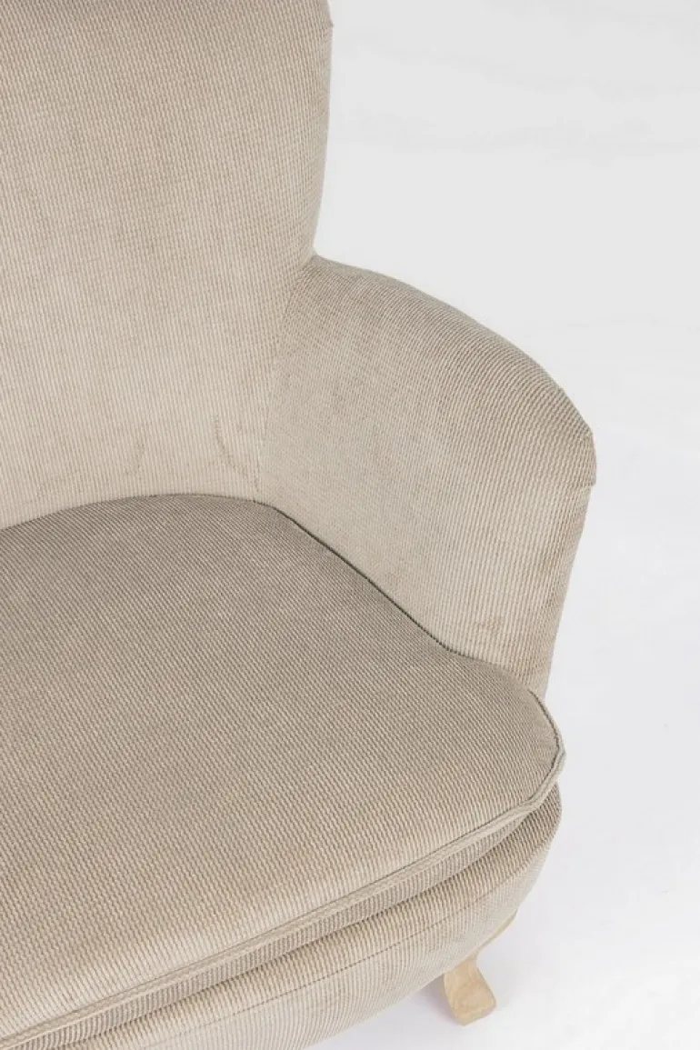 POLTRONA COLOR TORTORA - CHENILLE