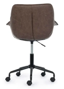 POLTRONA DA UFFICIO MARRONE - JOSHUA