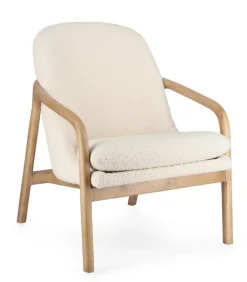 POLTRONA EFFETTO BOUCLE' PURE - ELAIDE