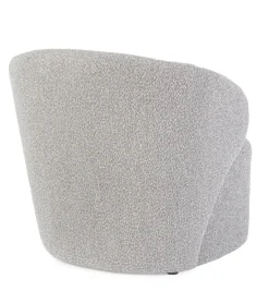 POLTRONA EFFETTO BUCLE' GRIGIO - BABILA