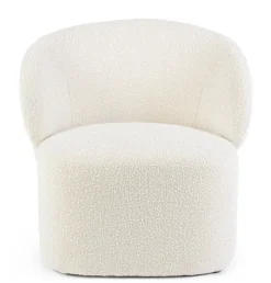 POLTRONA EFFETTO BUCLE' NATURALE - BABILA