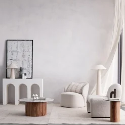 POLTRONA EFFETTO BUCLE' NATURALE - BABILA