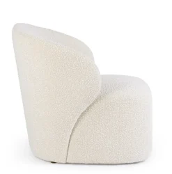 POLTRONA EFFETTO BUCLE' NATURALE - BABILA