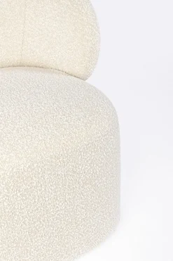 POLTRONA EFFETTO BUCLE' NATURALE - BABILA