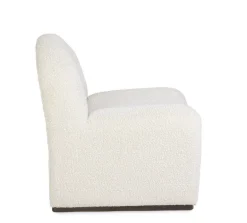 POLTRONA EFFETTO BUCLE' NATURALE - BASSILLA