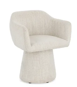 POLTRONA GIREVOLE COLOR GHIACCIO - LOTTIE