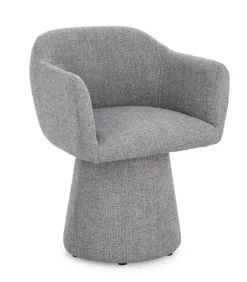 POLTRONA GIREVOLE GRIGIO SCURO - LOTTIE