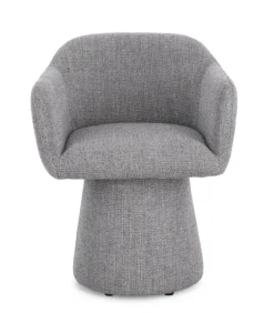 POLTRONA GIREVOLE GRIGIO SCURO - LOTTIE