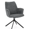 POLTRONA GIREVOLE ALEXANDER GRIGIO SCURO