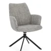 POLTRONA GIREVOLE ALEXANDER GRI CENERE