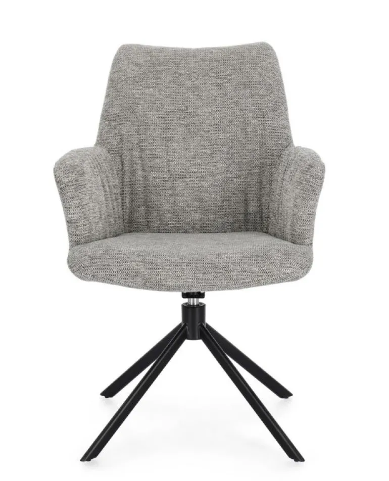 POLTRONA GIREVOLE ALEXANDER GRI CENERE