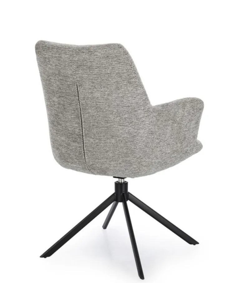 POLTRONA GIREVOLE ALEXANDER GRI CENERE