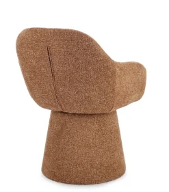 POLTRONA GIREVOLE ANTARA TERRACOTTA