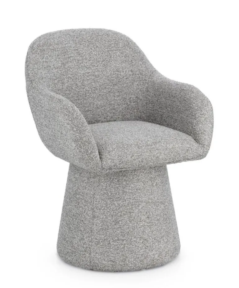 POLTRONA GIREVOLE ANTARA GRIGIO