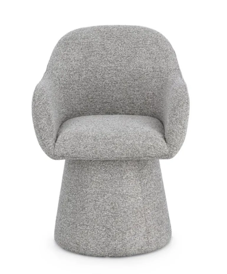 POLTRONA GIREVOLE ANTARA GRIGIO