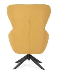 POLTRONA GIREVOLE HAILEY SENAPE