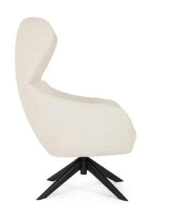 POLTRONA GIREVOLE HAILEY SNOW