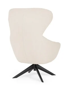 POLTRONA GIREVOLE HAILEY SNOW