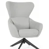 POLTRONA GIREVOLE HAILEY GRIGIO
