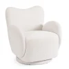 POLTRONA GIREVOLE HARPER BIANCO