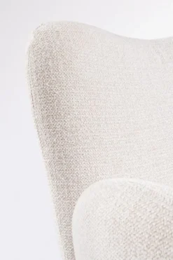 POLTRONA GIREVOLE HARPER BIANCO