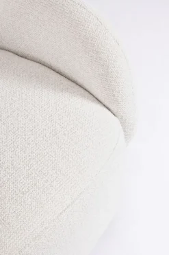 POLTRONA GIREVOLE HARPER BIANCO