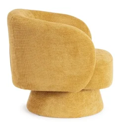 POLTRONA GIREVOLE JULIENNE SENAPE