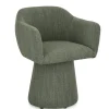 POLTRONA GIREVOLE LOTTIE VERDE