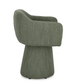 POLTRONA GIREVOLE LOTTIE VERDE