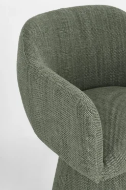 POLTRONA GIREVOLE LOTTIE VERDE