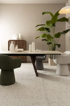 POLTRONA GIREVOLE LOTTIE VERDE