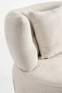 POLTRONA GONNIE ECRU' PUNTINATO