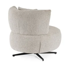 POLTRONA GONNIE GRIGIO PUNTINATO