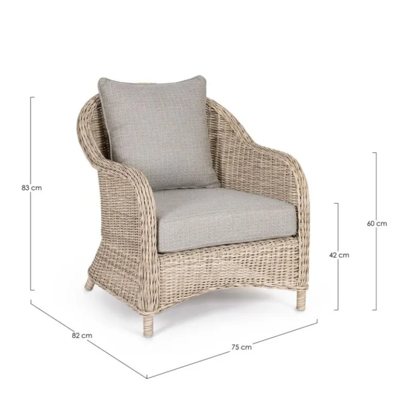 POLTRONA IN ALLUMINIO - ADITYA NEW