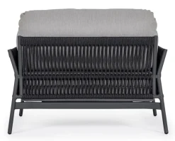 POLTRONA IN ALLUMINIO ANTRACITE QS22/GRAPHITE- PARDIS