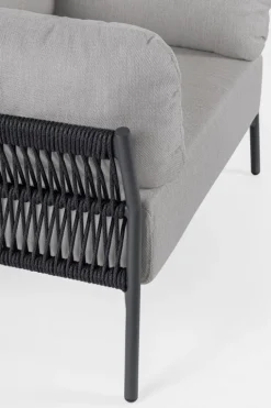 POLTRONA IN ALLUMINIO ANTRACITE QS22/GRAPHITE- PARDIS