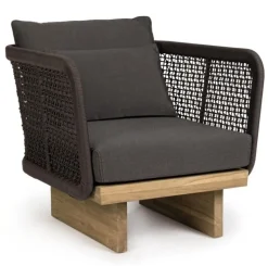 POLTRONA IN CORDA PER ESTERNO - XYLIA DARK