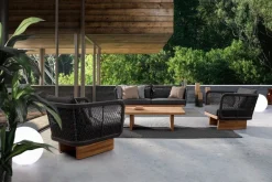 POLTRONA IN CORDA PER ESTERNO - XYLIA DARK