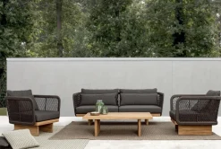 POLTRONA IN CORDA PER ESTERNO - XYLIA DARK