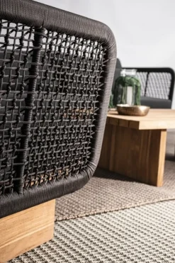 POLTRONA IN CORDA PER ESTERNO - XYLIA DARK