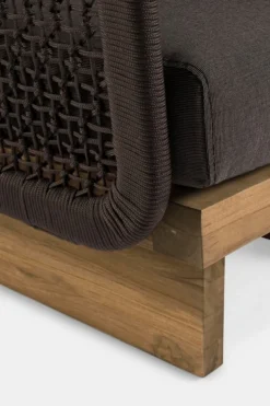 POLTRONA IN CORDA PER ESTERNO - XYLIA DARK