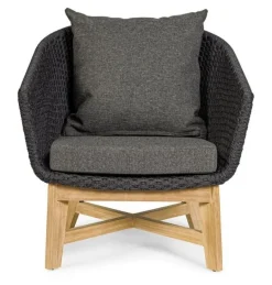 POLTRONA IN CORDA PER ESTERNO ANTRACITE - COACHELLA