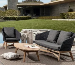 POLTRONA IN CORDA PER ESTERNO ANTRACITE - COACHELLA